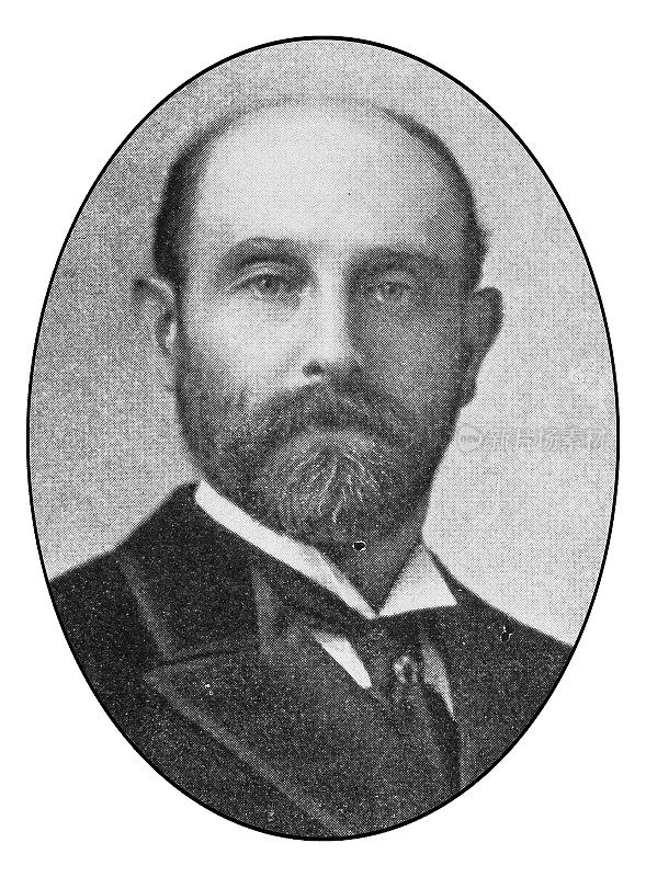 纽约名人肖像:Gustave Julius Wetzlar